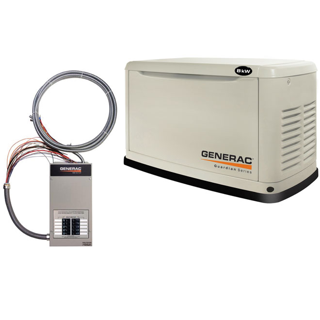 Guardian Series 8 kW Home Generator