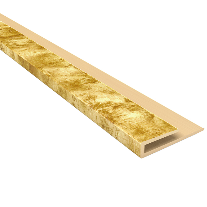 Backsplash J-Trim - Edge - Bronze - 18"