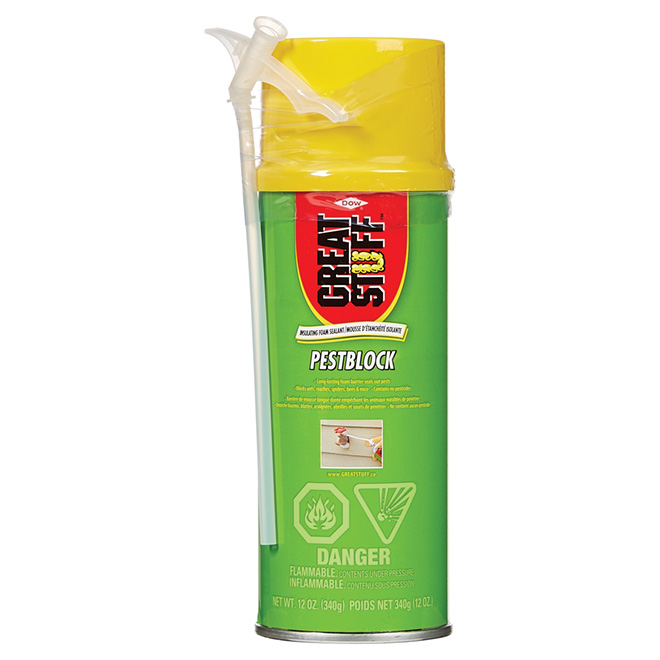 Mousse d'étanchéité isolante « Great Stuff Pro », 12 oz