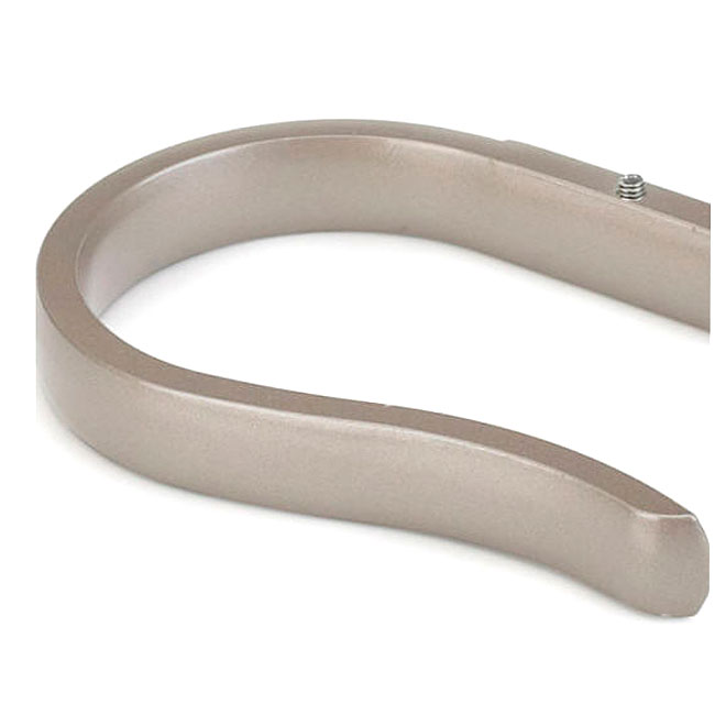 Embrasse de rideaux de 2 po, nickel