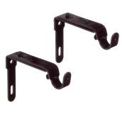 Paquet de 2 supports à tringle ajustables, 3