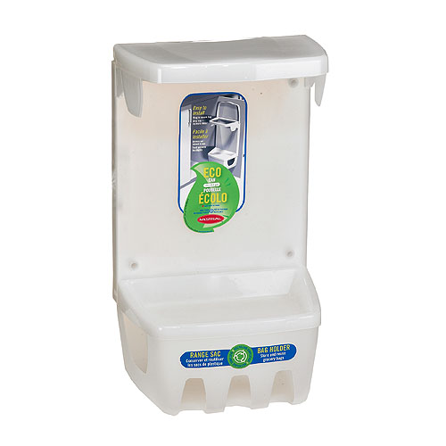 Frosted White Wastebasket 21 L