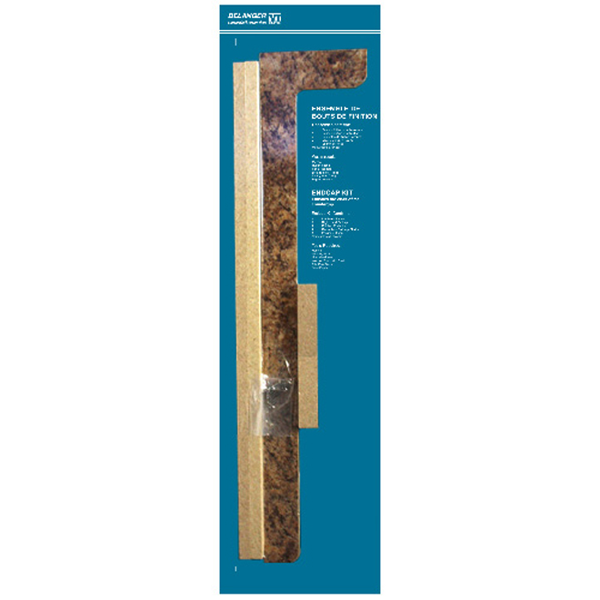 "Jamocha Granite" Laminate End Cap Kit