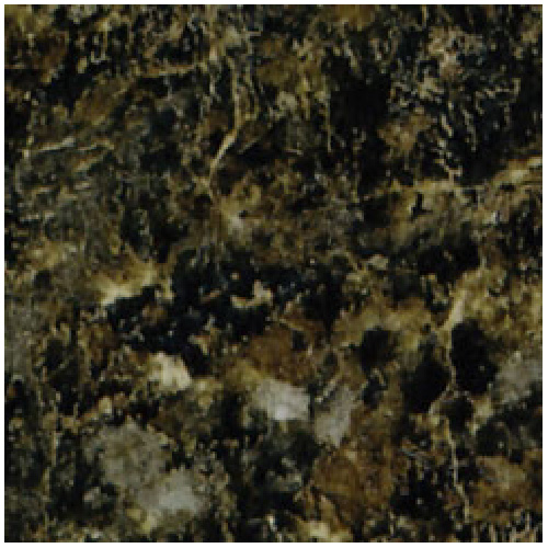Comptoir moulé Geneva, Labrador Granite, 25,5" x 12'