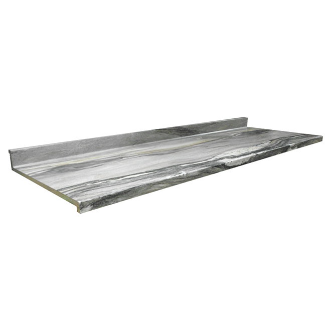 Comptoir moulé Marbella, Dolce Vita, 25,5" x 8'
