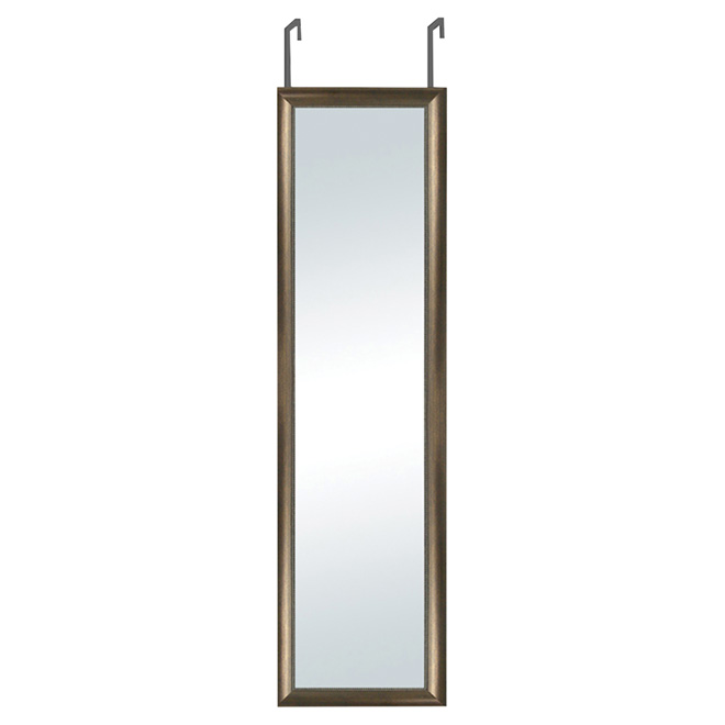 Miroir de porte, 12" x 48", bronze