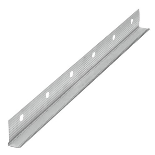 Baguette d'angle en acier D-100, 1/2 po x 8 pi