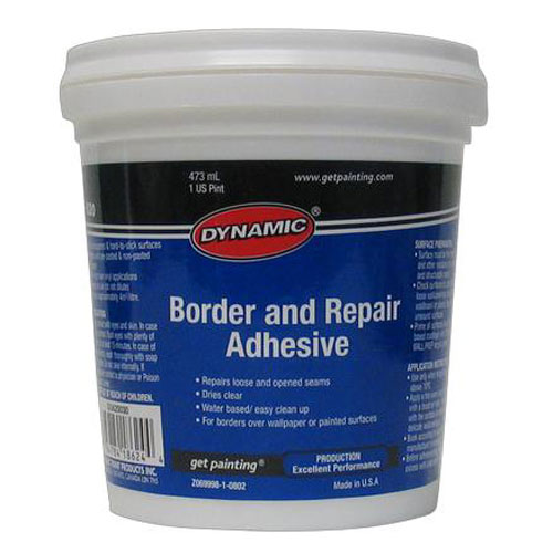 Adhésif de 473 ml pour bordures de papier peint