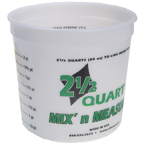 Measuring bucket