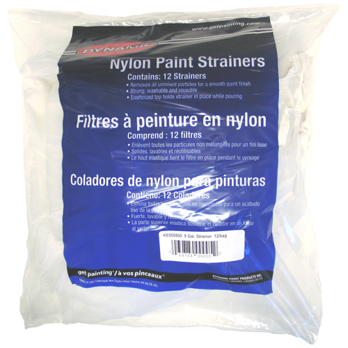Nylon paint strainers