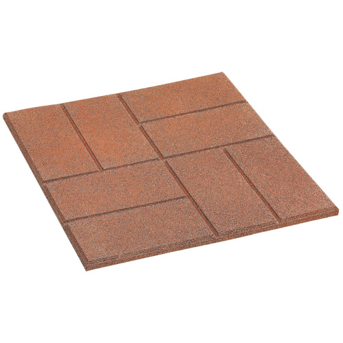 Rubber square Patio Slab