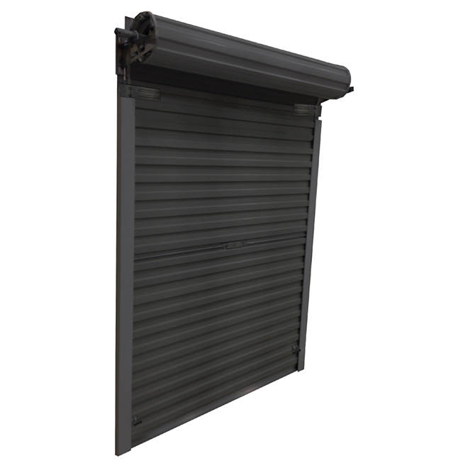roll up steel door for shed, 5' x 6' - black rona