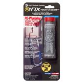 Pâte époxy imperméable pour plomberie, gris, 2 oz