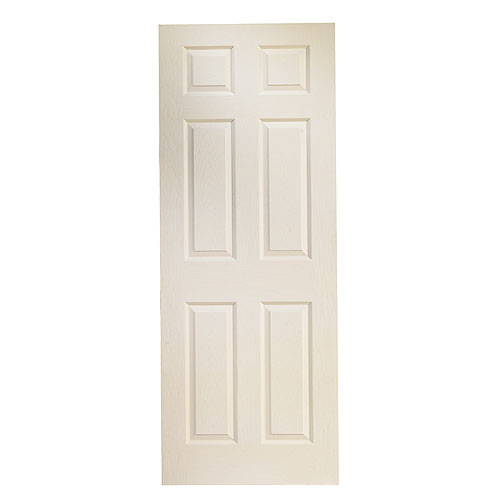 6-Panel Interior Slab Door 32" x 78" - White