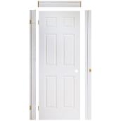 Porte «Fast-Fit» à 6 panneaux 30 x 78 po