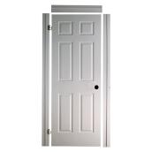Porte «Fast-Fit» à 6 panneaux 28 x 78 po
