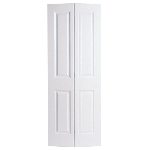 Porte pliante à 2 panneaux lisses