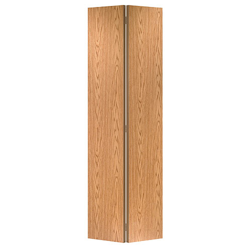 "Marquis" Oak Veneer Bi-Fold Door - 24" x 80"