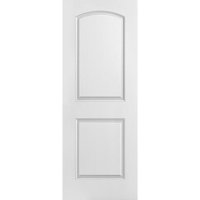 Porte de 28 x 80 po à 2 panneaux «Roman»