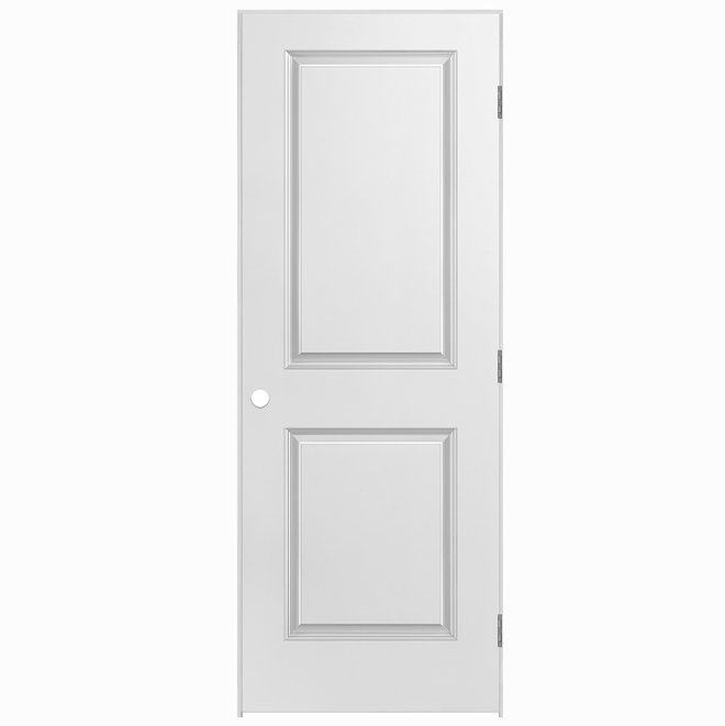 Porte prémontée à 2 panneaux 30 x 80 po - Gauche