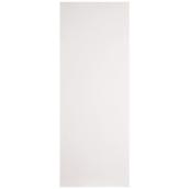 Porte en fibre durcie, 28'' x 80'', blanc
