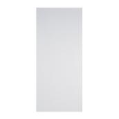 Porte en fibre durcie, 30'' x 80'', blanc