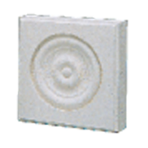 Rosette en MDF apprêté