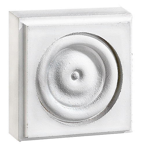 Rosette en MDF apprêté