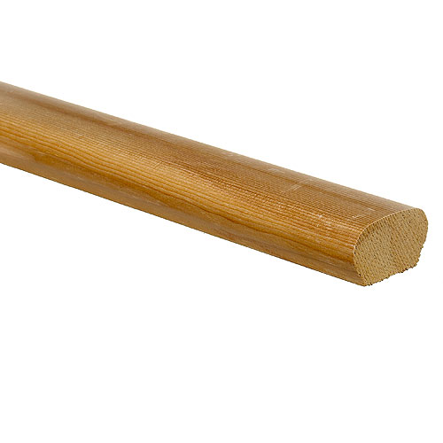 Hemlock Handrail - Natural - 1 3/16" x 2 1/4"