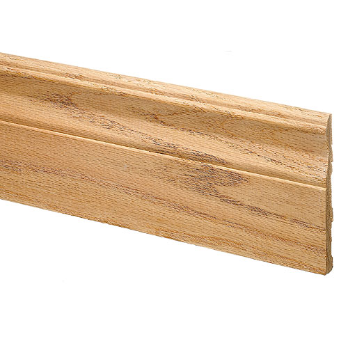 Natural Oak Baseboard