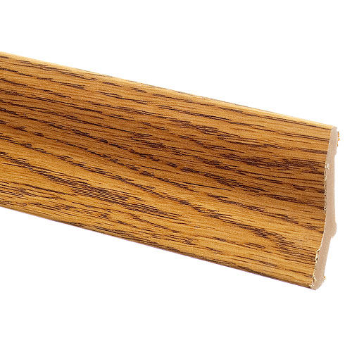 Vinyl Oak Baseboard