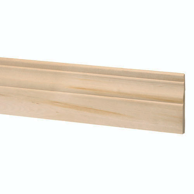 Plinthe en pin naturel