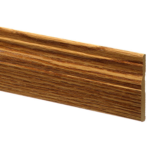 MDF Oak finish Baseboard