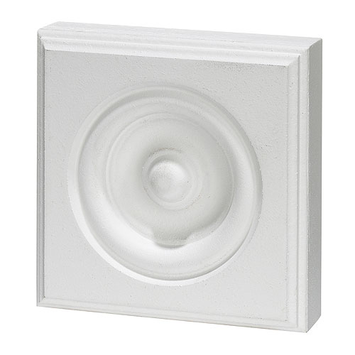 Rosette en MDF apprêté