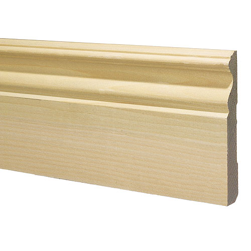 Natural Poplar Baseboard