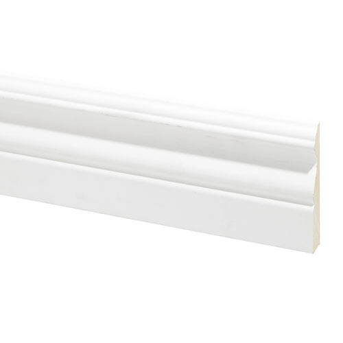 Primed Finger Jointed Poplar Baseboard