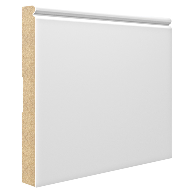 Primed MDF Baseboard 5 1/2"