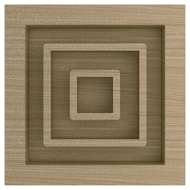 "Very Square" Poplar Ikon Moulding - 4"