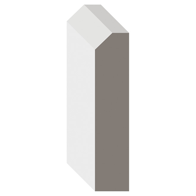 White Primer MDF Casing 3/4 in x 3 1/2 in x 12 ft
