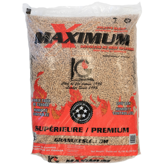 Blond Hardwood Pellets - 40 lbs