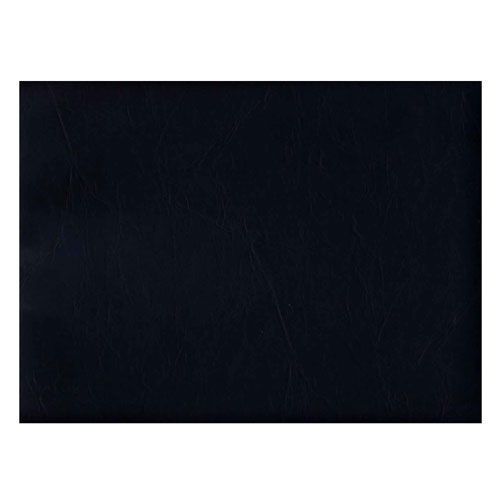 Tapis de table en vinyle style cuirette, 1,37m x 18m, noir