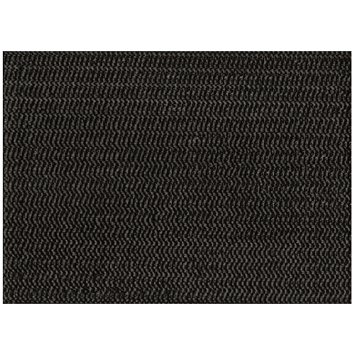 Tapis de table antidérapant en vinyle,(2) 1,37 m x 9m, noir