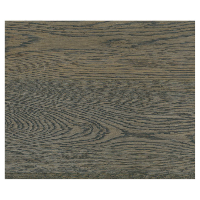 Plancher de bois d'ingénierie en chêne, terre