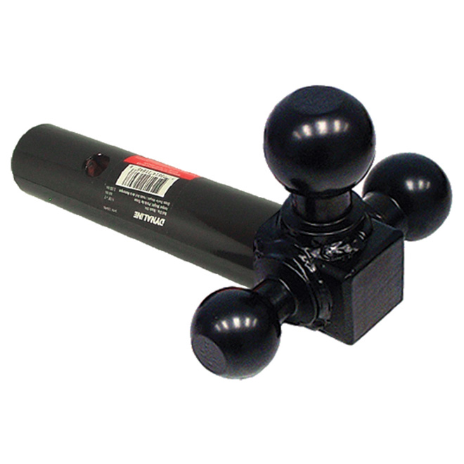 Trailer Triple-Ball Mount - Round-Shank