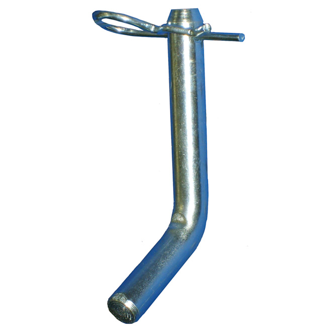 Goupille d'attelage en acier pour remorque, 5/8 po x 3 po