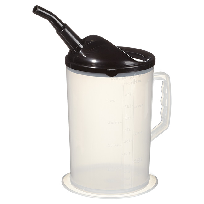 Measuring Container with Fixed Lid - 4.5 L