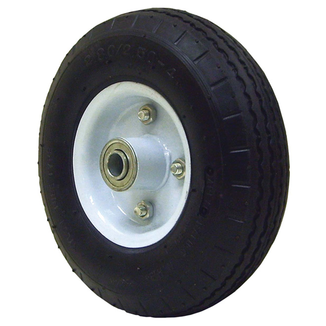 Wheelbarrow Pneumatic Wheel - 3.50-4 / 9"