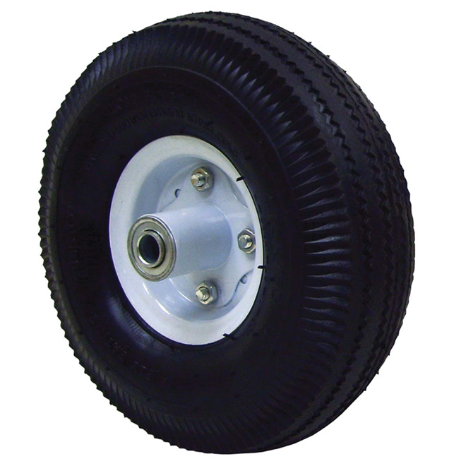 Wheelbarrow Pneumatic Wheel - 4.10/3.50-4 / 10"