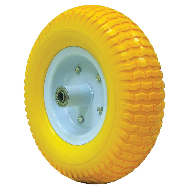 "Flat-Free" Wheelbarrow Wheel - 12/5.00-6 / 12"