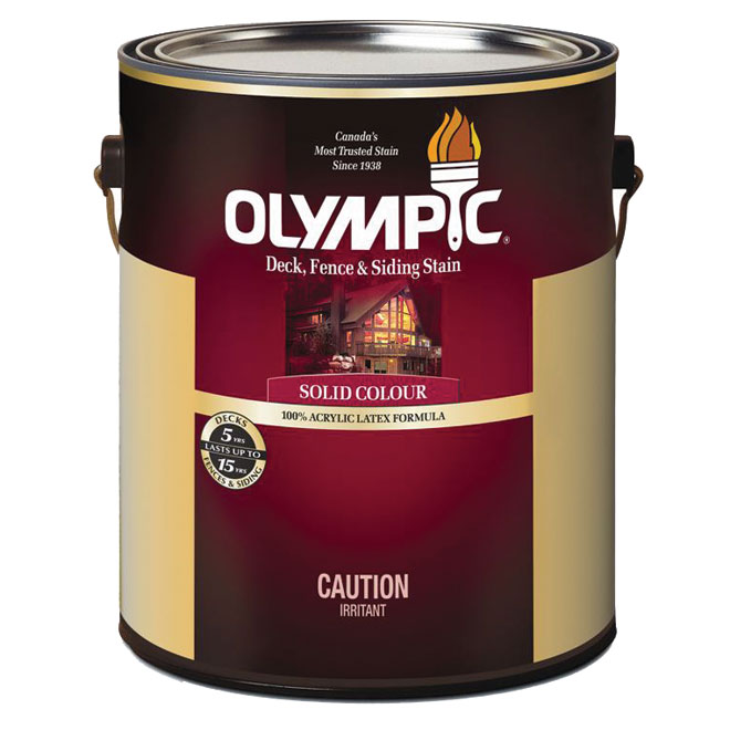 Exterior Stain and Sealant 2 in 1 - White Base - 3.78 L